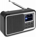 Anzio Portable DAB+ Radio with Battery Black