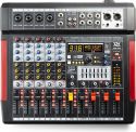 PDM-T604 Stage Mixer 6-kanals DSP/MP3