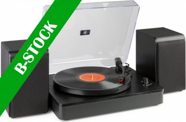 RP330 Record Player HQ Black with speakers "B-STOCK"