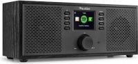 WiFi Internet Radio også med Spotify og Bluetooth udført i stilfuldt design, god stereo lyd / Sort