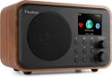 Vicenza WIFI Internet Radio with DAB+ and Battery Wood