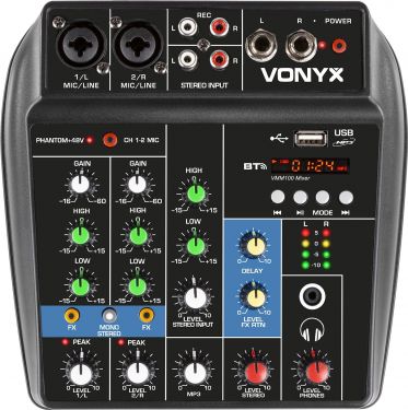 VMM100 Audio Mixer with USB/BT