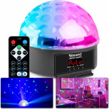 JB60R Jelly Ball DMX LED 6 Farver