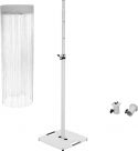 Diverse, Eurolite Set LED Color Curtain + BPS-2 Loudspeaker stand white