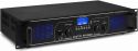 Digital Forstærker FPL500 2x250W med Equalizer / 4 input / Bluetooth / MP3 / USB / SD