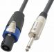 Højttalerkabel Speakon NL2 - 6.3mm Jack / 1.5mm² 10m