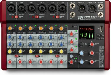 PDM-Y801 Studio Music Mixer 8-Ch