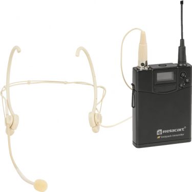 Relacart UT-222 Bodypack with HM-600S Headset