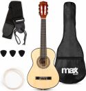 SoloArt Junior 1/4 Classic Guitar Pack Natural