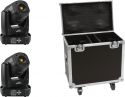 Diverse, Eurolite Set 2x LED TMH-S90 + Case