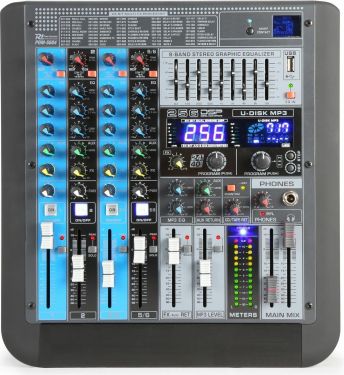 PDM-S604 6-kanals Professionel Analog Mixer