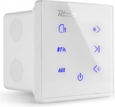 Powerline A100W In-Wall Audio Forstærker BT Hvid