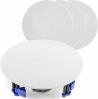 NCBT604 Amplified Low Profile Ceiling Speaker Set BT 6.5" White