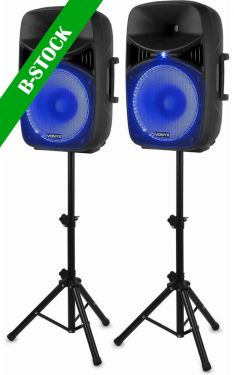 VPS152A Plug & Play 1000W Speaker Set with Stands "B-STOCK"