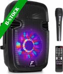 Transportabelt lydanlæg, FT8LED Active Speaker 8" 300W "B-STOCK"