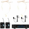 Diverse, PD220B 2x 80-Channel UHF Wireless Microphone True Diversity System BP