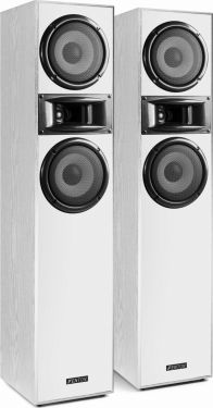 SHF700W Tower Speaker Set 2x 6.5” White