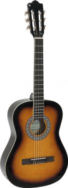 Dimavery AC-303 Classical Guitar 3/4 sunburst