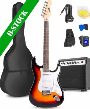 Electric Guitar Pack incl. Amplifier - Sunburst "B-STOCK"