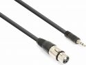 Cables & Plugs, CX320-05 Cable XLR Female-3.5 Stereo (0.5m)