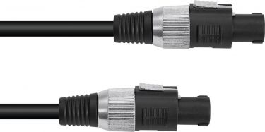 Omnitronic Speaker cable Speaker 2x2.5 1.5m bk