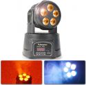 BeamZ MHL90 Mini Moving Head Wash 5x 18W 6-i-1 LEDs