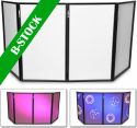 Stativer, Foldable DJ Screen 120 x 70 (4Panels) "B-STOCK"