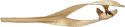 Europalms Palm leaf, dried, gold Europalms Palm leaf, dried, gold