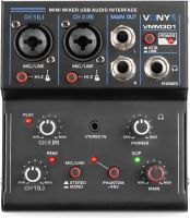 VMM301 3-kanals mixer med USB audio interface