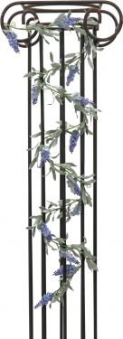 Europalms Flowering Garland, artificial, blue, 180cm