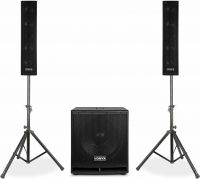 Aktivt lydsystem med Bluetooth VX880BT / 1 stk. 15" subwoofer + 2 stk. tophøjttaler / 1000W