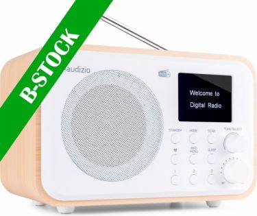 Milan DAB+ Radio with Battery White "B STOCK"