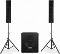 Aktivt lydsystem med Bluetooth VX880BT / 1 stk. 15" subwoofer + 2 stk. tophøjttaler / 1000W