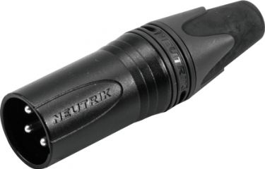 NEUTRIK XLR plug 3pin NC3MXX-BAG