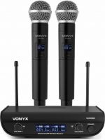 WM82 Digital UHF 2-Channel Wireless Microphone Set with 2 Handhelds