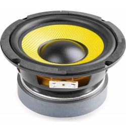 HI-FI Basenhed - ekstra kraftig med Kevlar Membran 5.25" 200W, 8 Oh woofer strøm