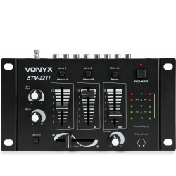 STM-2211B 4-kanals mixer sort TILBUD NU blanding kanals tabel kanal sort