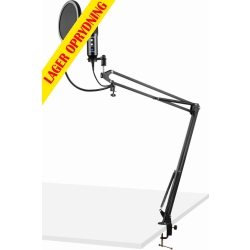 CMS320B Studiemikrofonsæt USB sort med ekko TILBUD NU