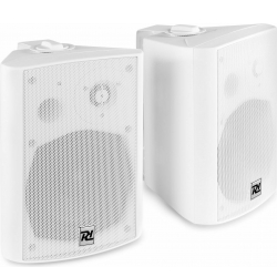 Aktivt Højttalersæt med Bluetooth + USB, Kompakt design, vægmonteringsbeslag, 6"