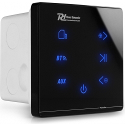 Powerline A50B Indbygget Lydforstærker BT Sort TILBUD NU