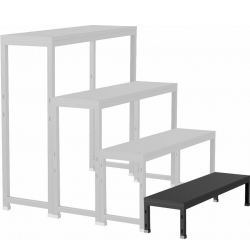 750MS20 Stage Modulære Trapper 20cm med dækforbinder trapper trappe scene stik
