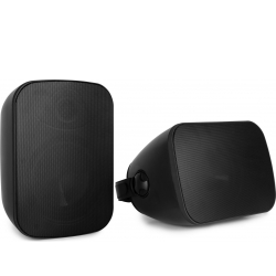 Udendørs Højttalersæt med vægbeslag og flot design / 8 Ohm / 5" 120W / IPX5 / BD