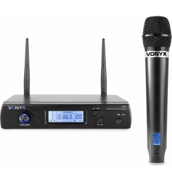 Trådløs Mikrofon WM61 Komplet sæt / 1x16 UHF kanaler/ 1 Håndholdt Mikrofon / Sim