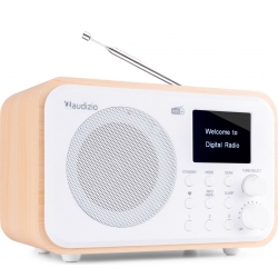 DAB Radio 'Luxus- og Transportabel Radio' DAB/DAB+/FM/Bluetooth modtager og højt