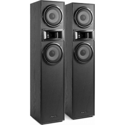 SHF700B Tårnhøjttalersæt 2 x 6,5” Sort TILBUD NU