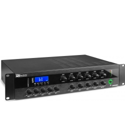 PDW500MP3 PA Mixer Forstærker 500W/100V 6 zoner TILBUD NU