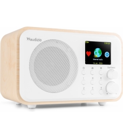 Vicenza WIFI Internetradio med DAB+ og batteri hvid TILBUD NU