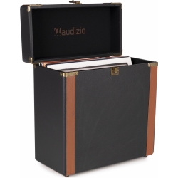RC37 Vinyl Record Case Luxe Black TILBUD NU