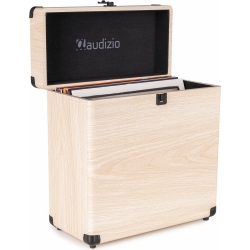 RC32 Vinyl Record Case Light Wood TILBUD NU