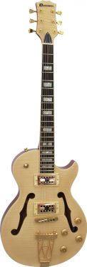 Dimavery LP-600 E-Guitar, nature maple